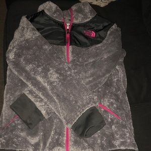 Hooded North Face Jacket Girls